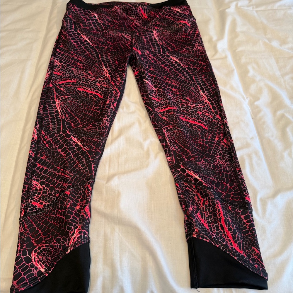 Champion Pink and Black Performance Leggings